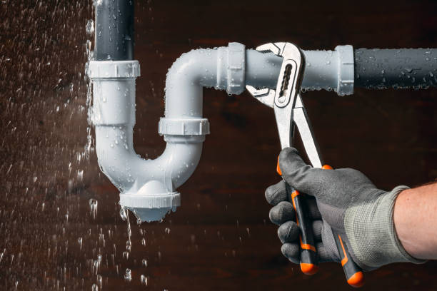Professional Water Line Repair technician working in Mecca, CA